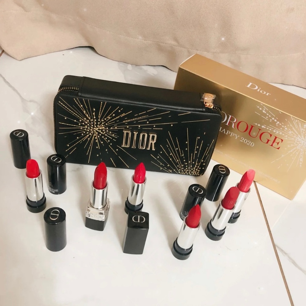 BNIB!!! DIOR Rouge Dior Couture Collection Lipstick Set ~ Limited Edition